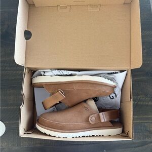 UGG Brown Slip-On Sandals